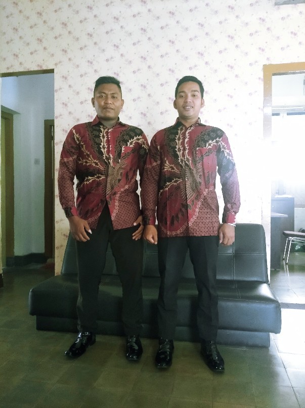 Baju Batik Pria Slimfit Big Size M L Xl Xxl Atasan Kemeja Batik Lengan Panjang Original