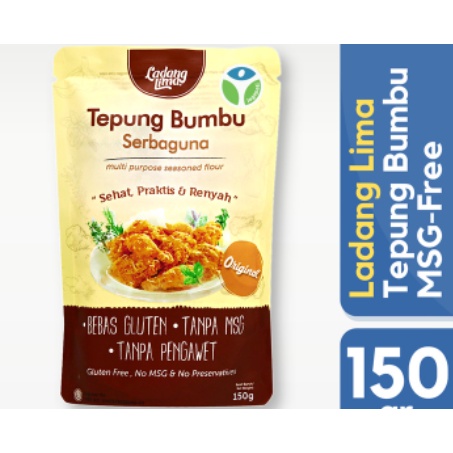 

LADANG LIMA TEPUNG BUMBU 150 GR