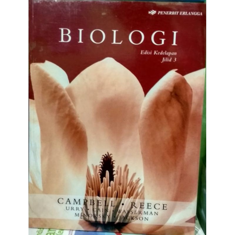 BUKU ORI BIOLOGI CAMPBELL EDISI 8 JILID 3 Penulis : Campbell