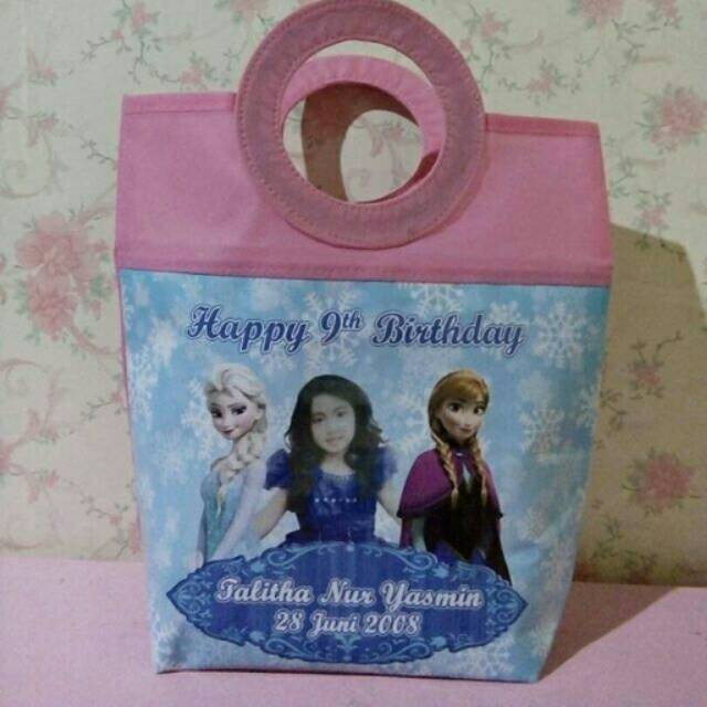 Tas Ulang Tahun Pegangan Bulat Custom-7