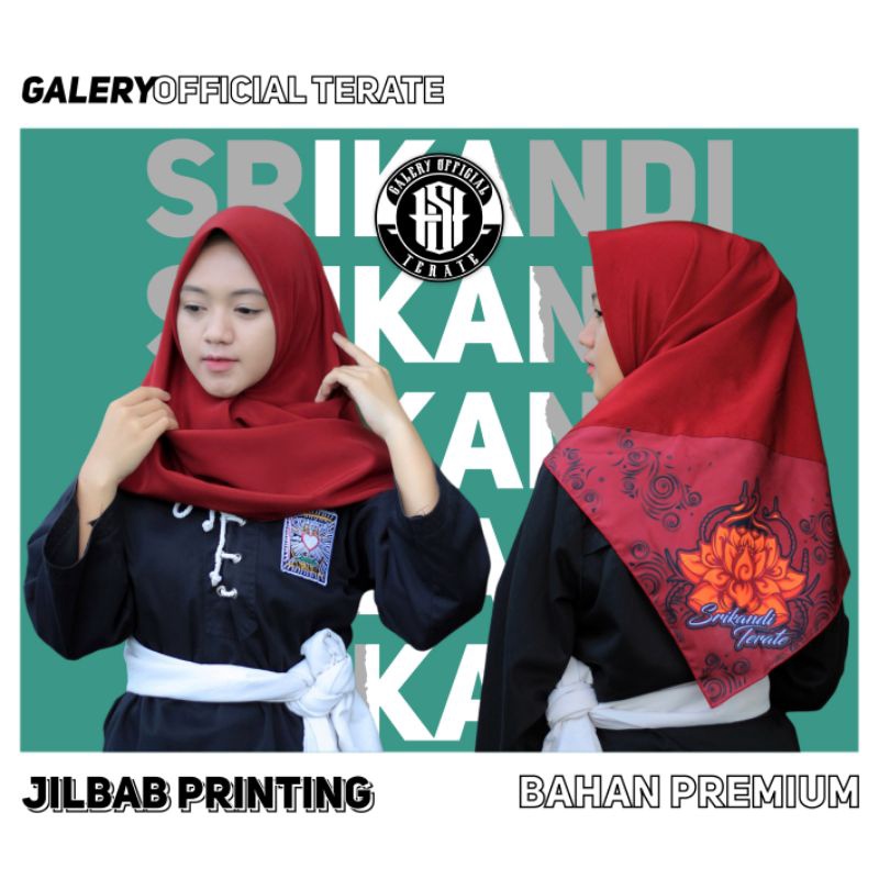JILBAB SRIKANDI JILBAB TERATE PSHT KEKINIAN CEWEK TERLARIS