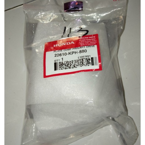 Plate Comp Drive Plat Kampas kopling Ganda Honda Karisma 22610 KPH 880