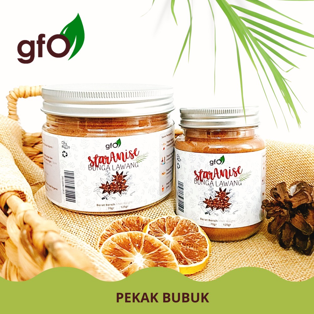 

Pekak Bubuk / Star Anise Powder GFO