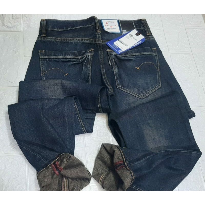 BOMB BOOGIE | | JEANS DENIM BIO BROWN WASHING BOMB BOOGIE