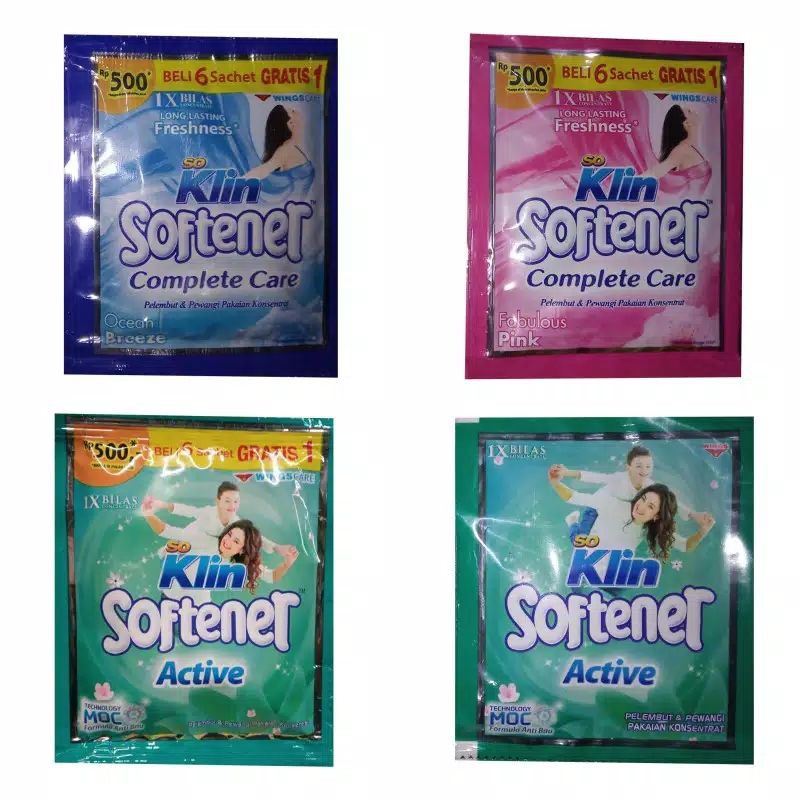 Soklin Softener Sachet ECERAN