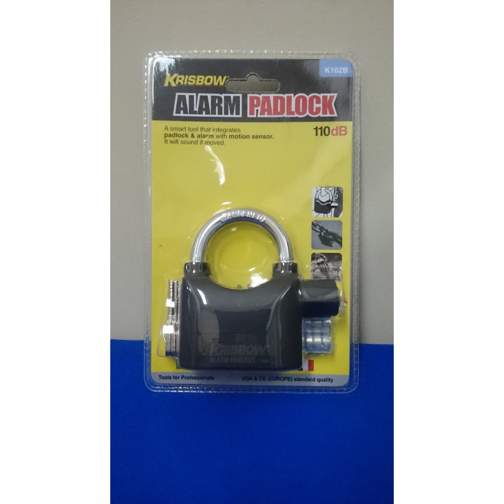 gembok Alarm Alarm Krisbow