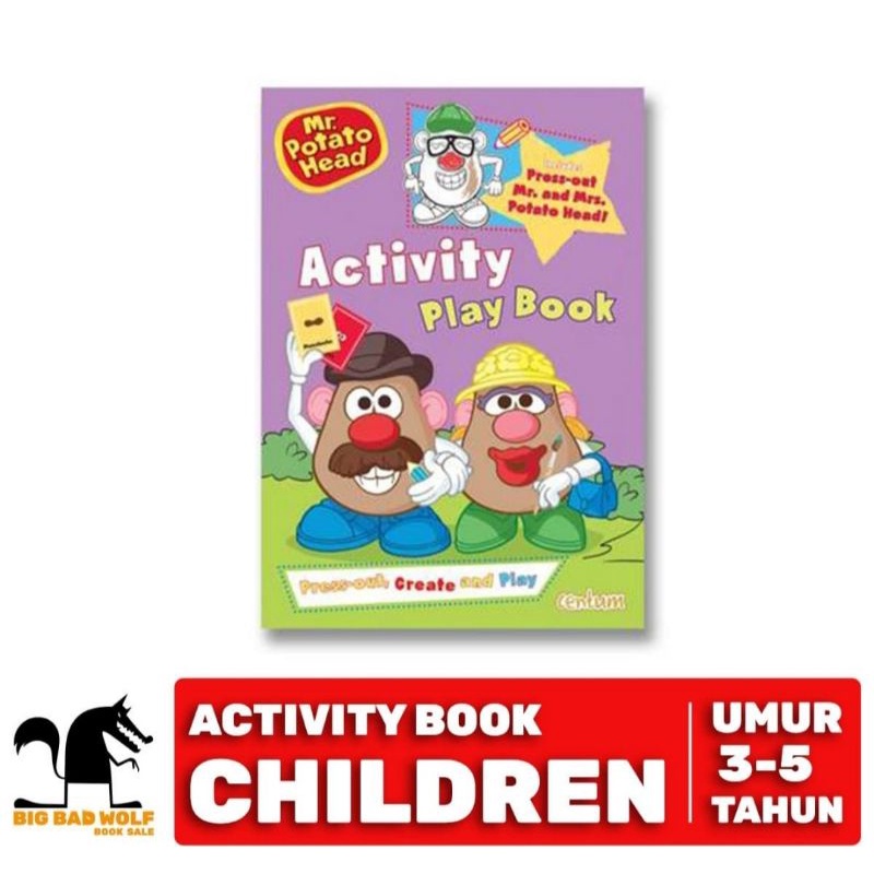activity book mr potato bbw
