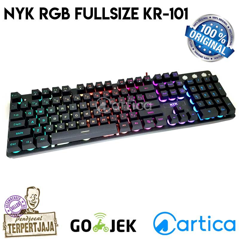 NYK KR-101 RGB Fullsize Gaming Keyboard
