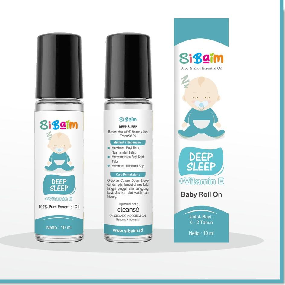 ➮ Membuat Bayi Tidur Lebih Nyenyak - SIBAIM Baby Deep Sleep (Essential Oil) by psikopediastore ✺