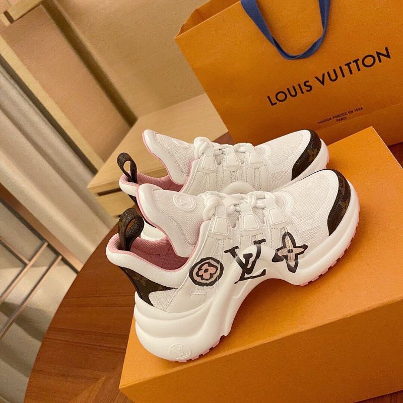 Jual GIBD Louis Vuitton Sneakers Series AQYVL8967 SEPATU WANITA IMPORT  SPORT LV SNEAKERS SPORTY OLAHRAGA