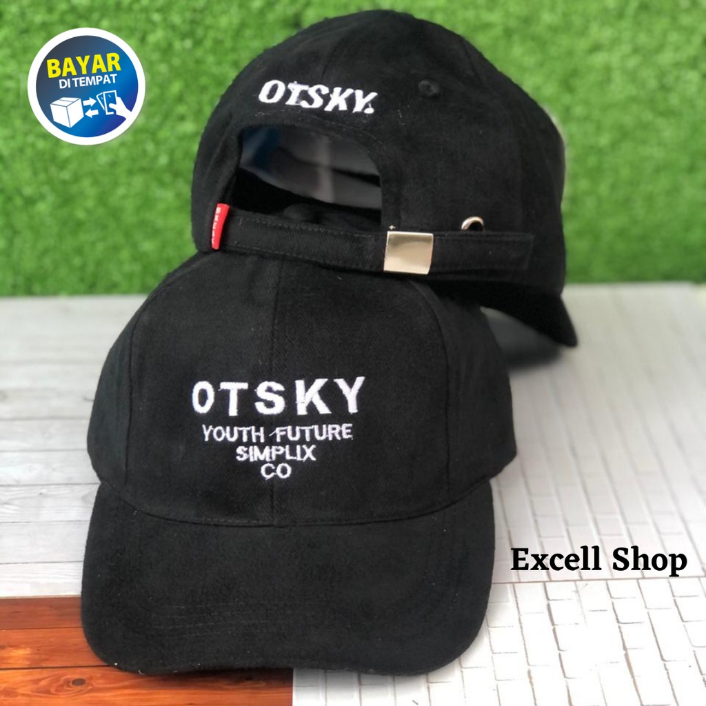 Korean Baseball cap : OTSKY- Topi Baseball Topi Golf Topi Pria