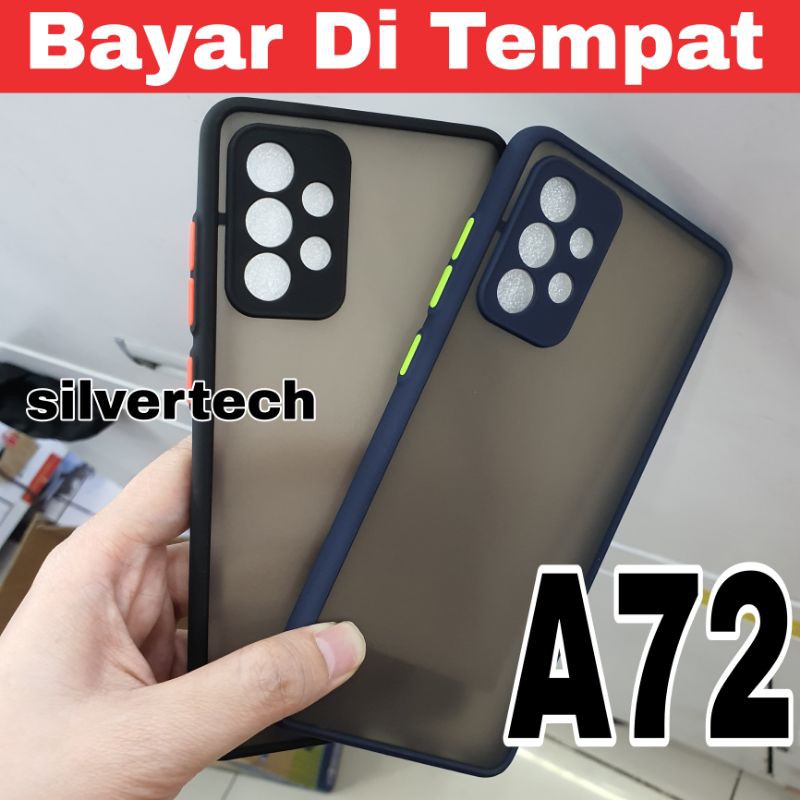 Kesing Samsung A72 Softcase Samsung A72 Silikon Samsung A72