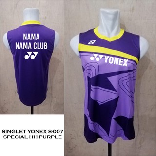 Kaos singlet yonex S 007 SPECIAL HH singlet badminton Kaos singlet yonex S 007 SPECIAL HH singlet badminton