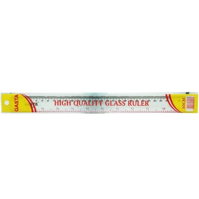 

Penggaris Mika 30 cm - Gasta