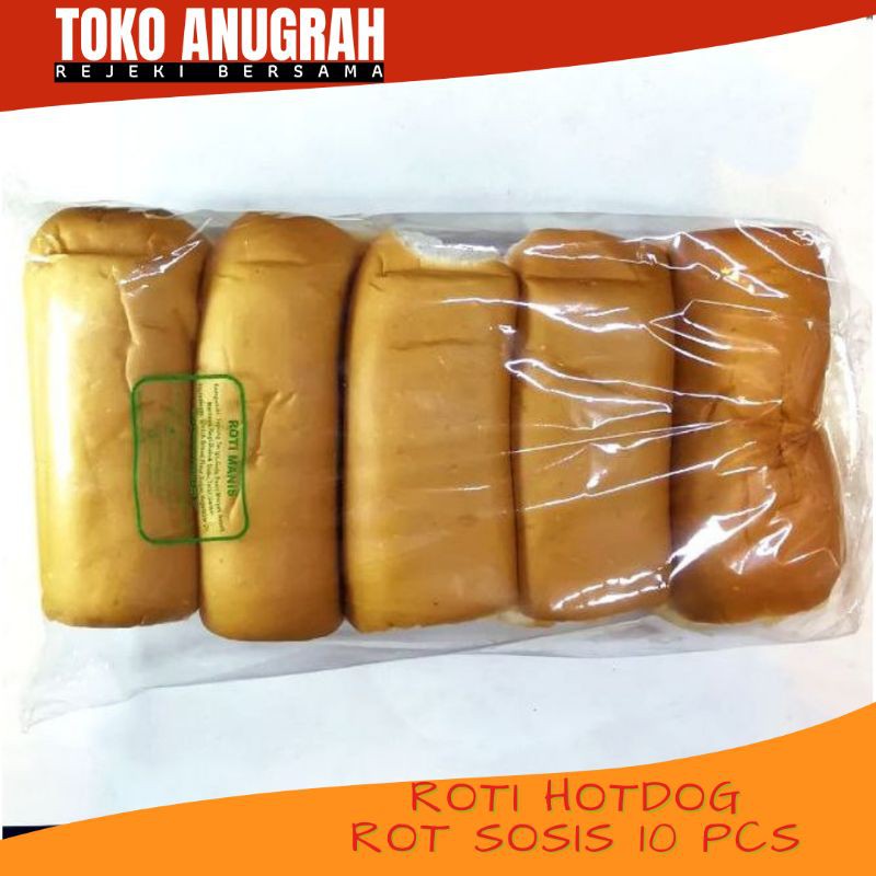 

Roti Sosis | Roti Hotdog 8 Pcs