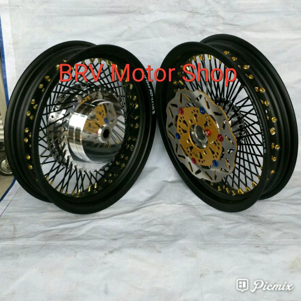 Terlaris Velg Jari Jari Seribu Sepaket Jari Jari Seribu. Spin Skywave Vario 110-125-150 Beat Mio