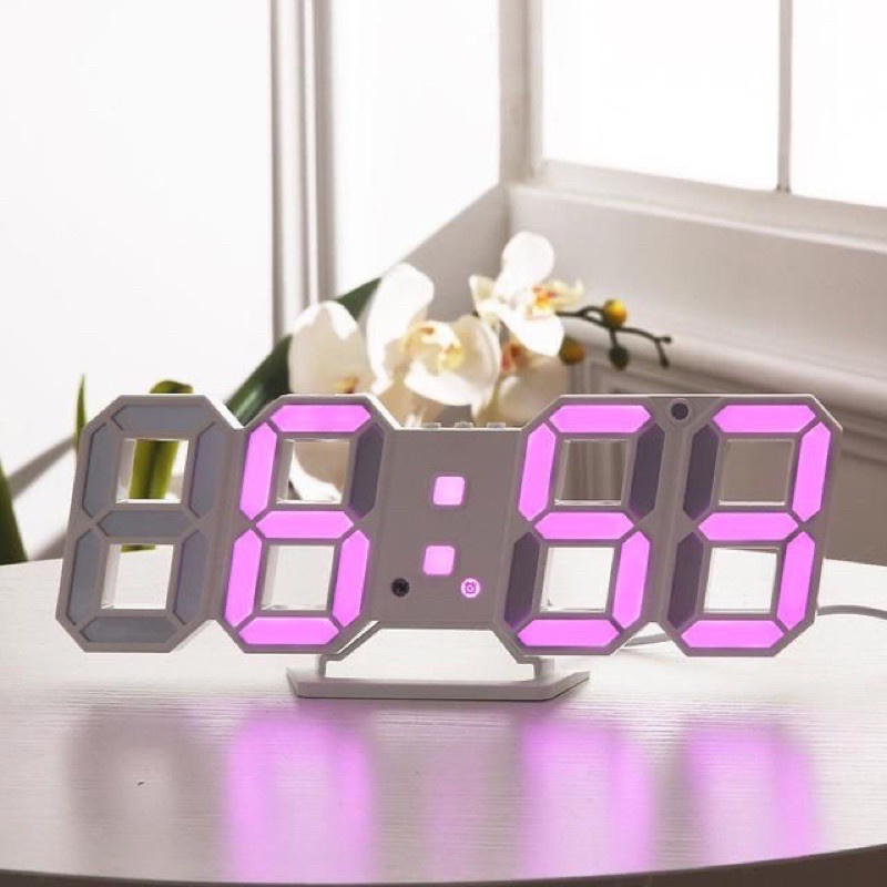 Trend-Jam Meja LED Digital / Modern LED Clock Style Tipe DS 6009