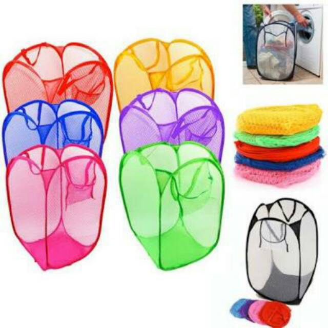 Keranjang loundry lipat