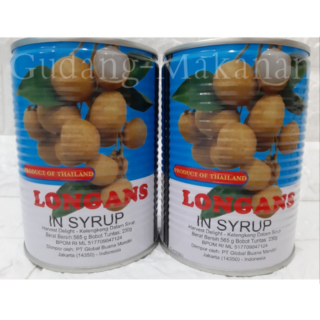

Longan Kaleng / Longans in syrup 565 gr (Kartonan isi 12 kaleng)