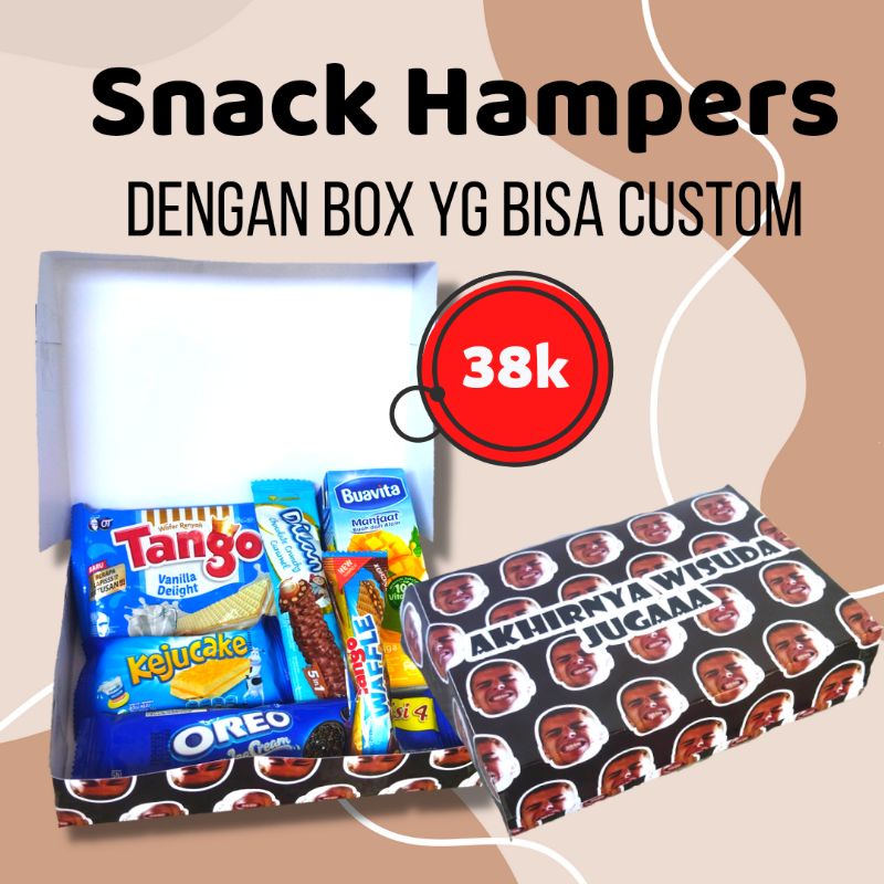 

Hampers snack custom box KADO COWOK KADO CEWEK