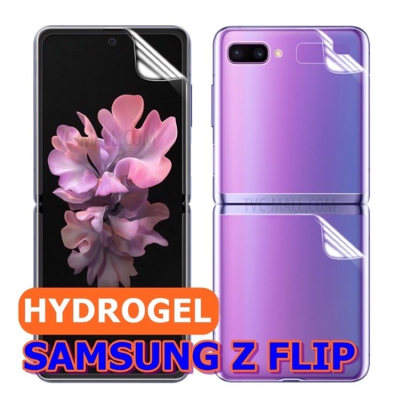 SCREEN GUARD Hydrogel anti gores Samsung Galaxy Z FOLD 2 3 4 1 Z FLIP 3 4 FULL SET Hinge