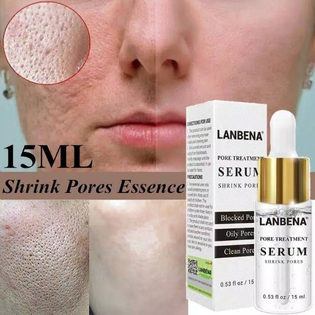 Medan Termurah Lanbena Serum Pengecil Pori Wajah Pore Treatment serum