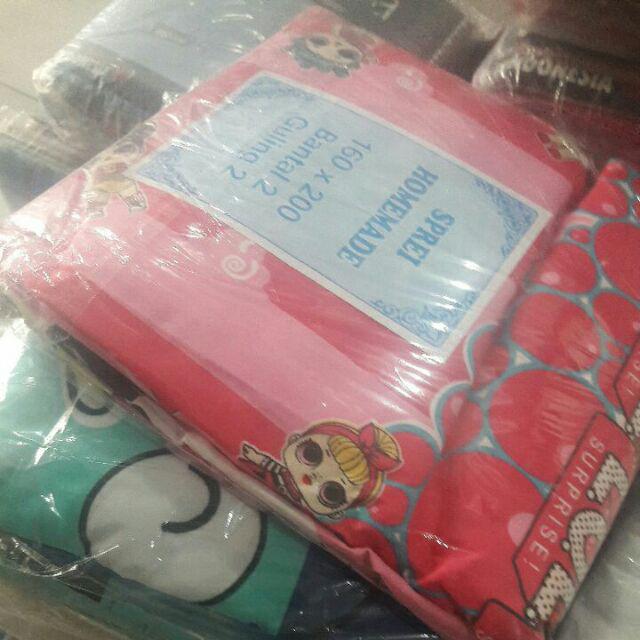 Seprei Home Made Ukuran 160 X 200