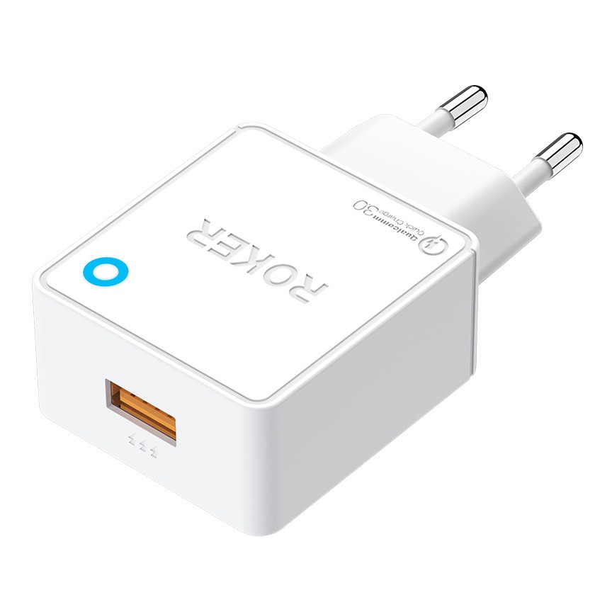 CHARGER - TC ROKER THUNDER QC 3.0 MICRO USB - TYPE-C QUALLCOM RK-C5