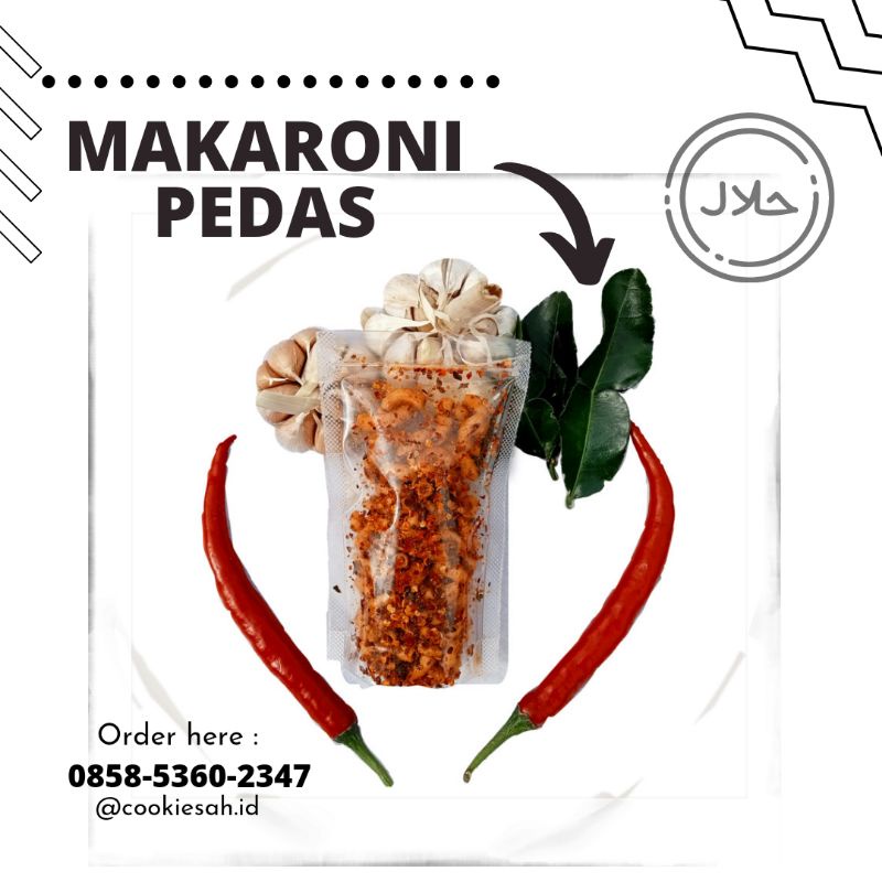 

MAKARONI PEDAS TERMURAH 60GR