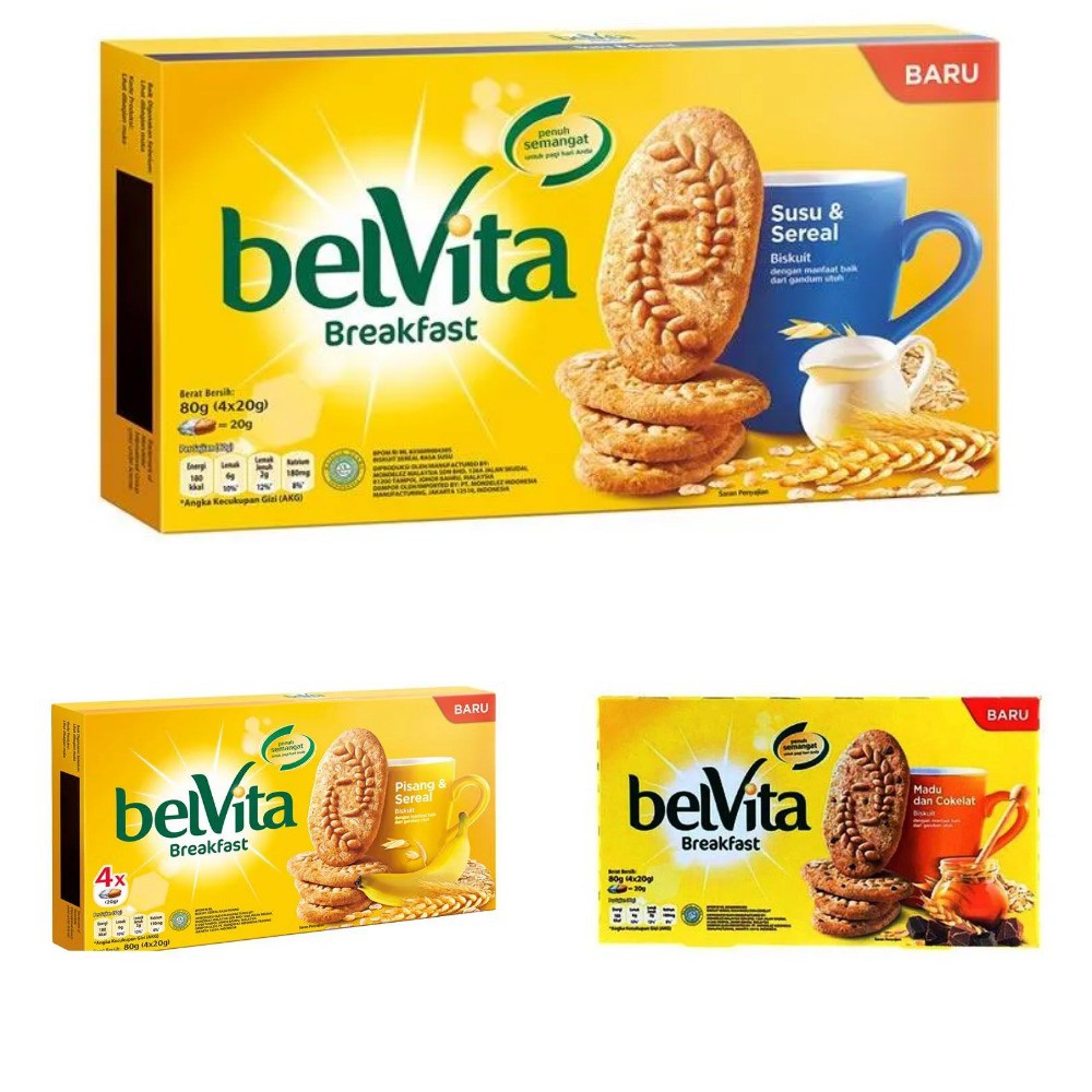 Belvita Breakfast All Varian Biskuit 80 g