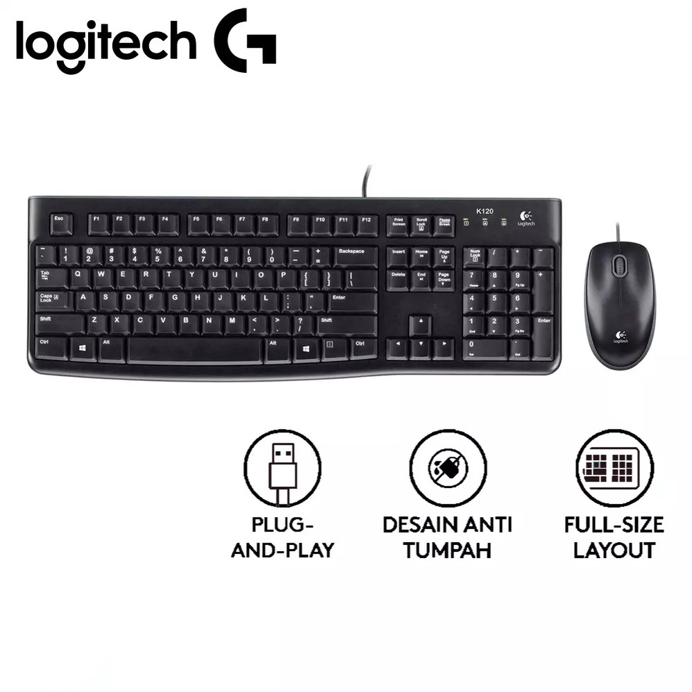 Logitech MK120 Dekstop USB