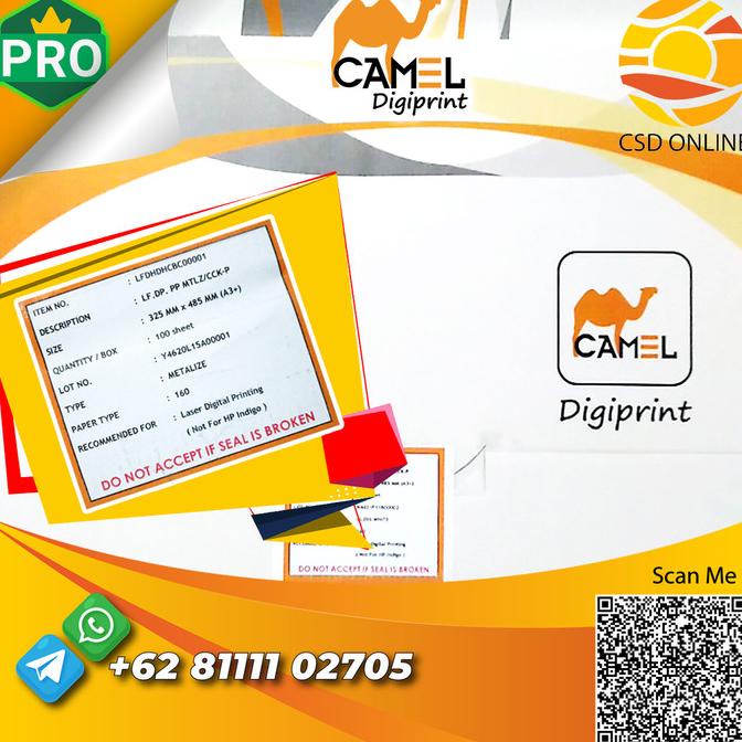 

Sticker Vinyl Laser Camel Digiprint Metalize Silver - Silver Bright Terbaru