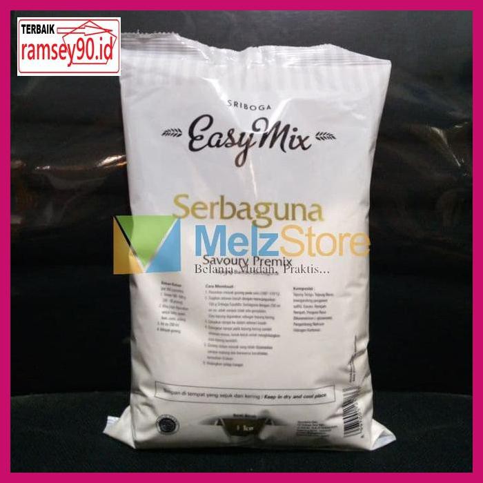 

Rytdhy- Tepung Premix Sriboga Easymix Serbaguna 1Kg 7Utu7T-