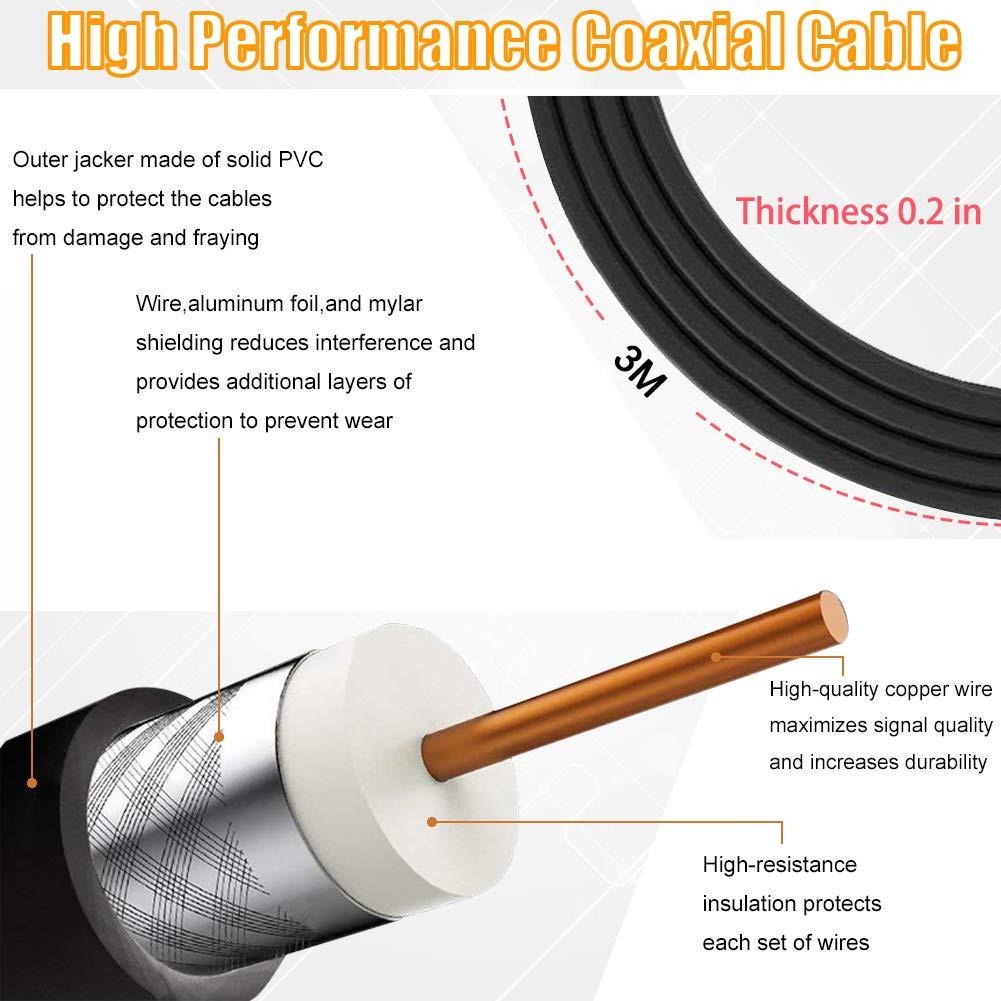 Antena TV Digital DVB-T2 High Gain 25dB dengan Amplifier