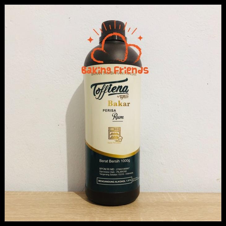 

[READY STOCK] TOFFIECO ESSENCE RUM BAKAR 1KG / PERISA/ESSENS RHUM BAKAR 1 KG