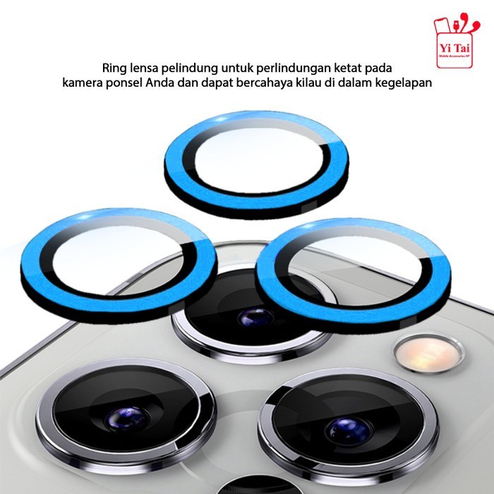 RING LENSA KAMERA LUMINOUS YI TAI FOR IPHONE 13 13 MINI IPHONE 13 PRO MAX