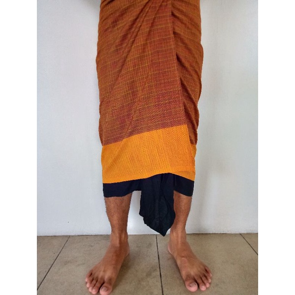 saput endek tanpa tepi