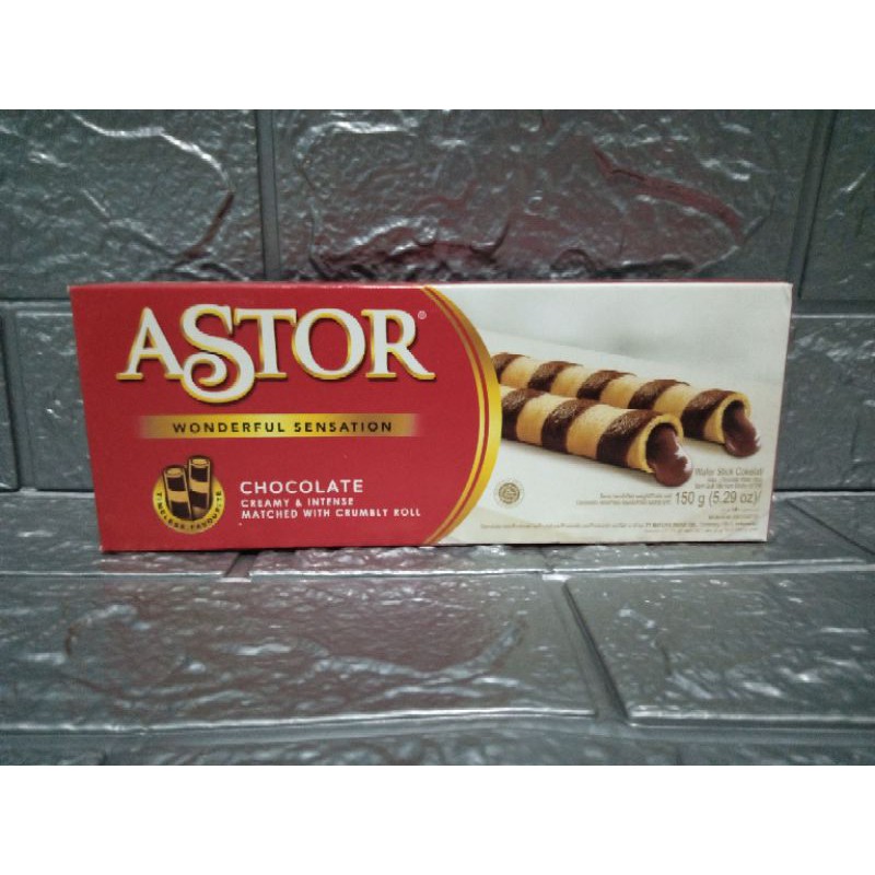 

Astor wafer stick cokelat 150g