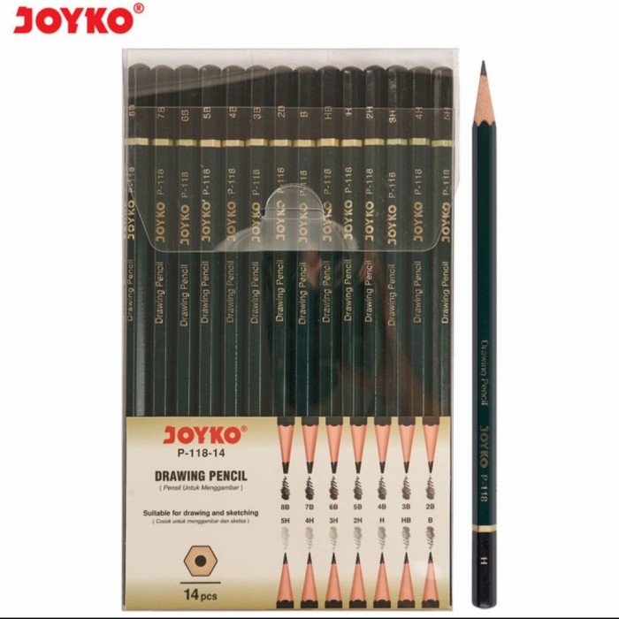 

Gaya Drawing Pensil Joyko P-118-14 Limited