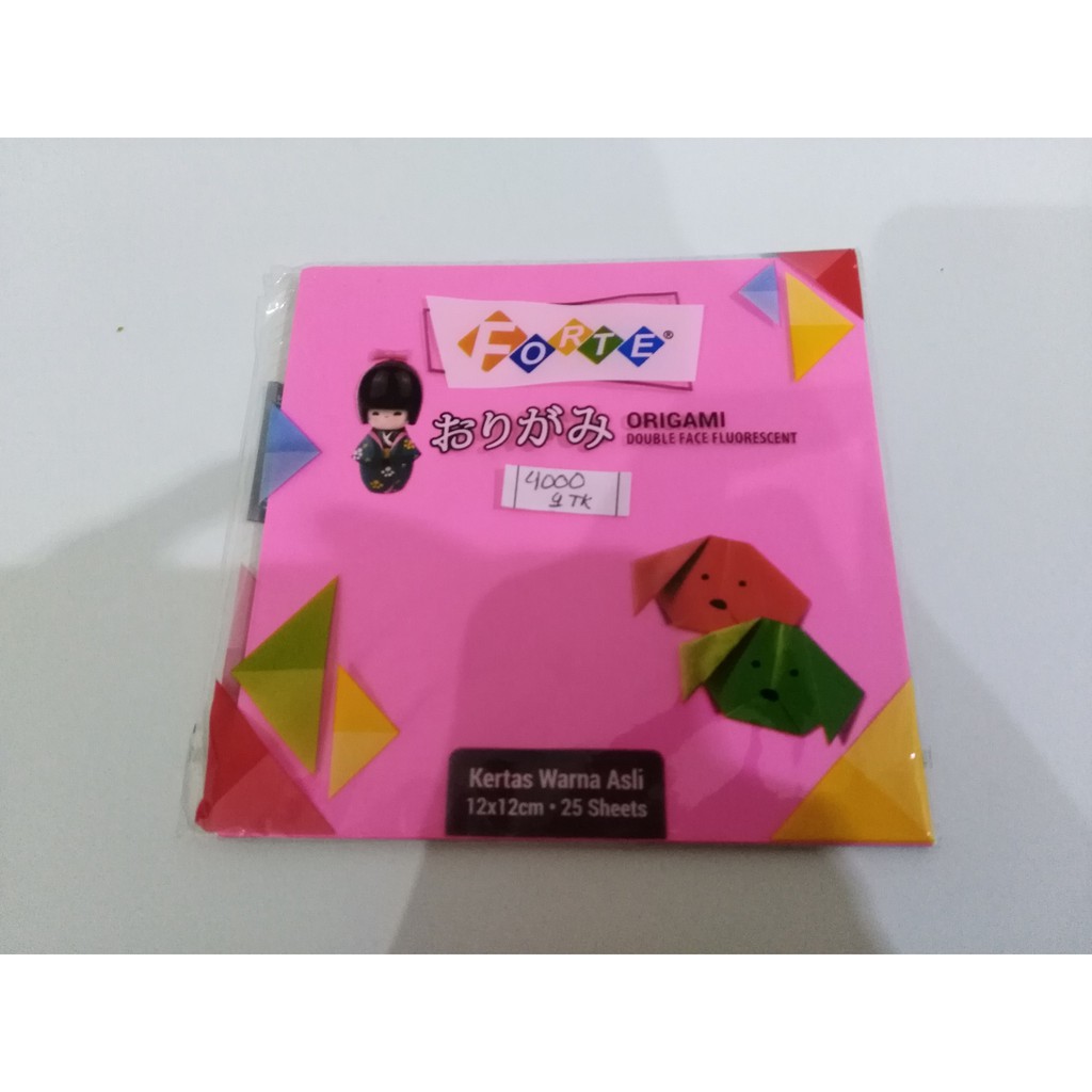 

Kertas Lipat / Origami / Kertas Berwarna 12cm x 12cm 25 sheets