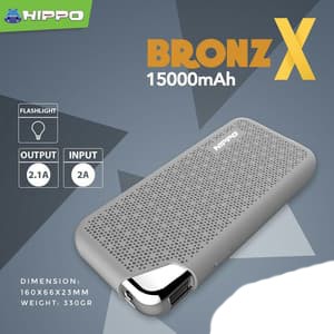 Powerbank HIPPO Bronz X Simple Pack 15000mAh