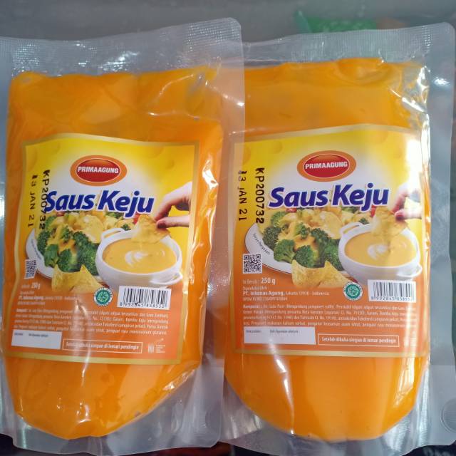 

Saus/sauce keju prima agung 250g