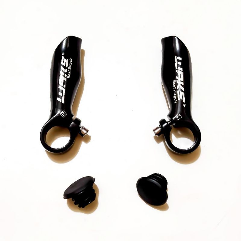 Tanduk Stang Sepeda. Wake. Bar End Adjustable. Hitam. Tanduk Sepeda.