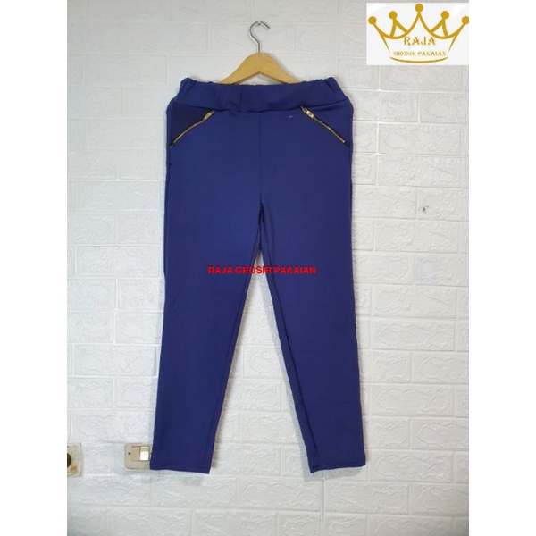 Celana Luna Pants Zipper Resleting BB 45Kg-100Kg/Uk Standar-Jumbo-Super Jumbo