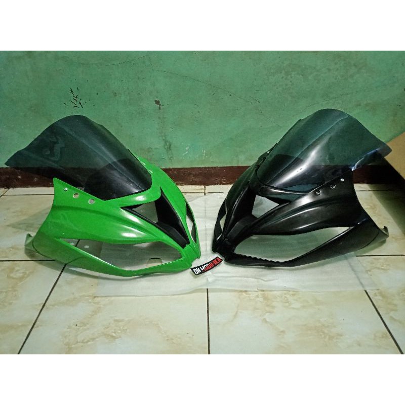 kedok ZX Ninja 250Fi Topeng ZX Ninja 250FI Tameng depan Ninja 250FI Model ZX636