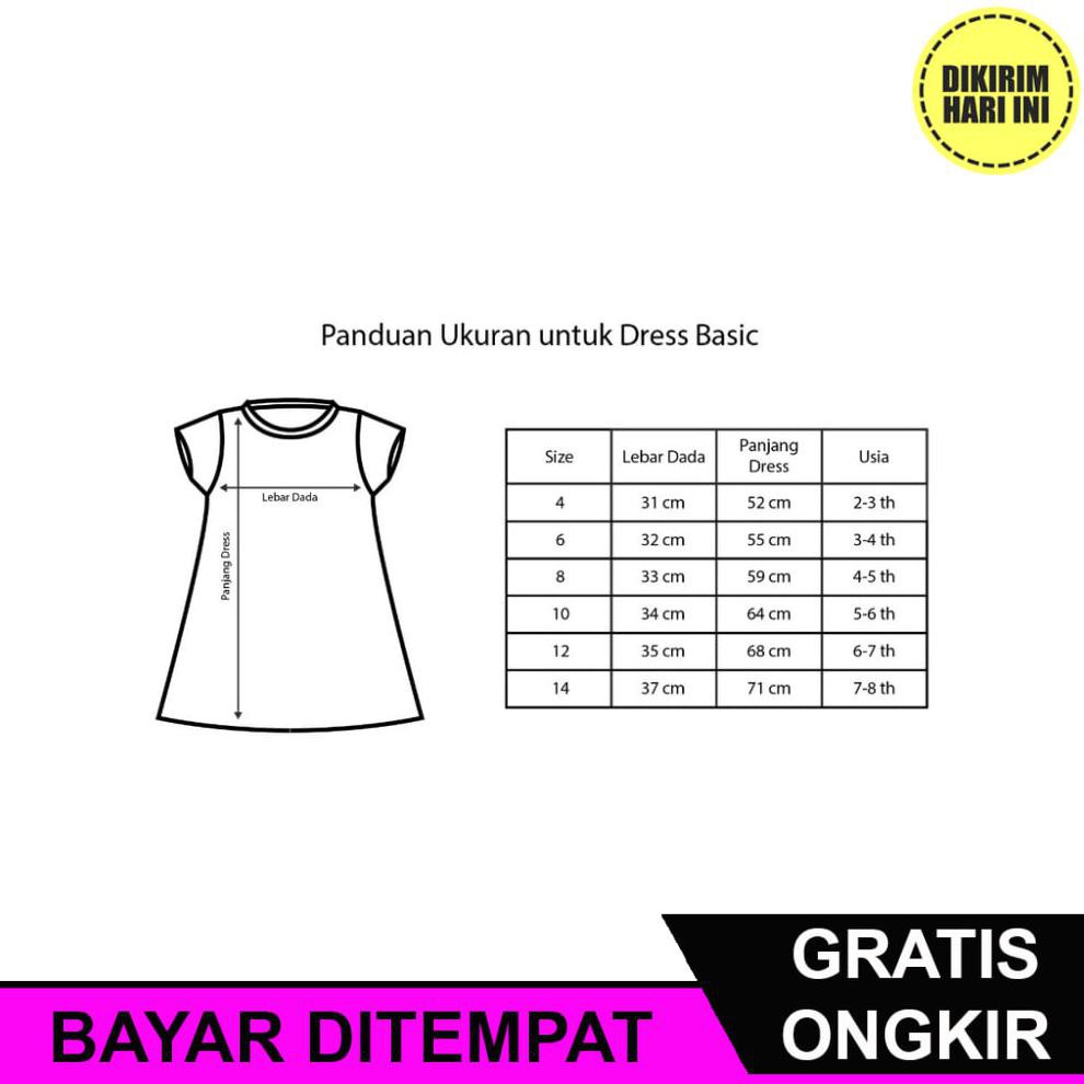 (BAYAR DITEMPAT) JF974 BAJU ANAK / DRESS ANAK MICKEY / DRESS ANAK GUCCI / DRESS ANAK IMPORT / DASTER