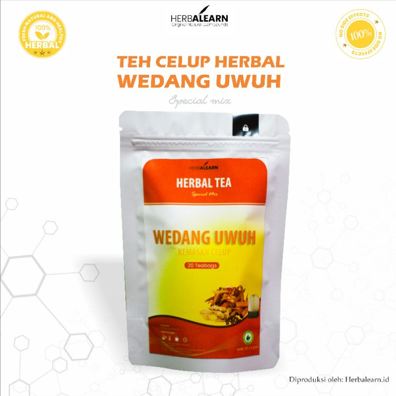 

Wedang Uwuh Celup 20 teabags, Praktis no ampas