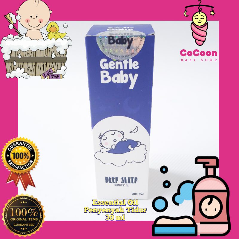 Minyak Essential Oil Penyeyak Tidur Bayi Gentle Baby Deep Sleep 30 ml