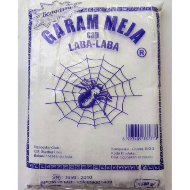 

GARAM MEJA CAP LABA-LABA 500G / GARAM