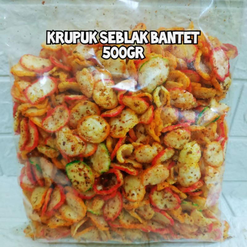 

kerupuk seblak /seblak / kerupuk 500